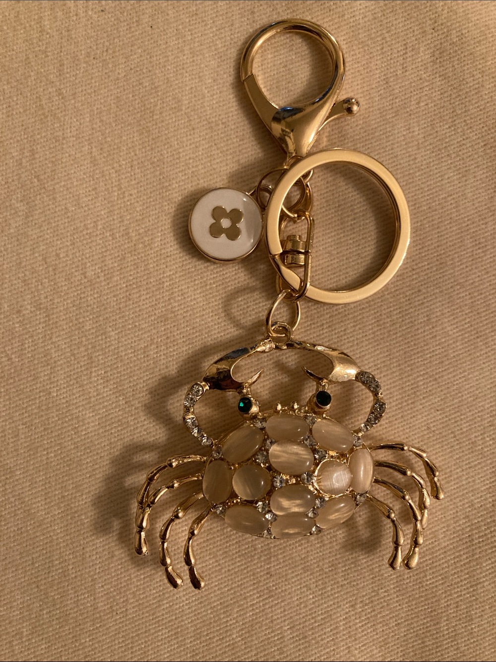 Louis Vuitton Upcycled Crab 🦀 Charm Purse Charm/Keychain NWOT - Picture 2 of 7